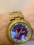 Soviet Gold Plated AU-10 micron Watch Raketa UFO Olympic