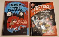 Oliver och havsperukerna & Astra och rymdkakorna