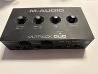 Ljudkort M-audio m-track duo