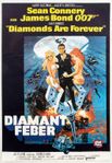 Filmaffisch James Bond Diamonds are for ever, original 1971