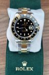 Opolerad Rolex GMT Master II 16713 Steel Yellow Gold (18k)