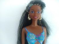 Barbie Mattel Splash N Color Christie Afroamerican 1996