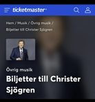 Christer Sjögren i Östersund 