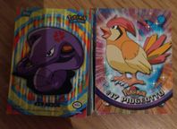 Pokémon Topps kort. 46 riktiga, 34 Fejk? 