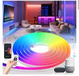 10M, Neon LED Strip Alexa Wifi Compatible