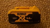 DeWalt 18V 5Ah batteri