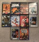 Playstation 2 spel - Bl.a. Crash bandicoot, SSX3 och Tekken4