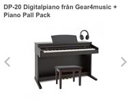 DP-20 Digitalpiano från Gear4music + Piano Pall Pack