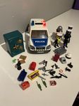 Playmobil - polis, tjuv, polisbil mm.