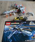 Lego Star Wars 7140 X-wing Fighter. Vintage från 1999.