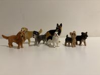 Schleich leksakshundar - 7st