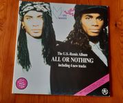 Vinyl: Milli Vanilli "The U.S remix album, All or nothing"