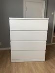 Byrå Ikea malm 4 lådor 