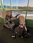 Bugaboo barnvagn och babyskydd