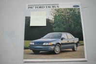 NY Ford Taurus Broschyr USA  Amerik bil