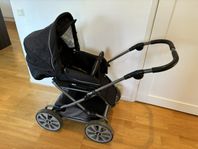 Brio barnvagn, Axkido babyskydd ISOfix + barnvagnsadapter