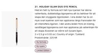 CAIA JULKALENDER 2024- GLAM DUO EYE PENCIL