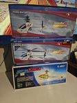 3st RC helikoptrar