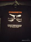 Pro One svart herr t-shirt, storlek L