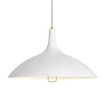 GUBI 1965 Pendant brass base 