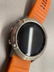 Garmin titaniumklocka nyskick Fenix 6X Pro Solar 51mm GPS