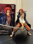 One Piece Shanks figur från Banpresto.