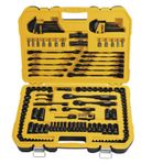 Dewalt Hylsnyckelsats 184 delar 1/4"-1/2-3/8