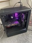 Gamingdator Ryzen 7 3700X + skärm