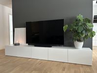 Ikea Bestå Tv möbler 2 st 300 cm total. 