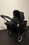 Bugaboo Donkey Duo + Voksi åkpåse