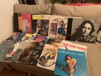  Samling vinylskivor, blandat