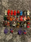 Lego ninjago,next knights och Star Wars Minifigur/gubbar