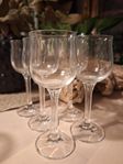 Diana Crystal Sherry Glass Ribbed