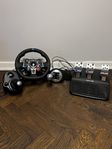 Logitech G29 ratt + Driving Force Shifter