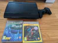 Ps3 S slim 500gb 2 spel 1 hk