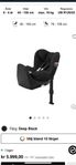 bilbarnstol Cybex Sirona med isofix!