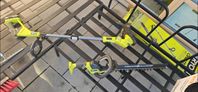 Ryobi trimmer häcksax Huskvarna klippare