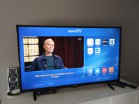 50" Smart-TV med inbyggd WiFi Luxor