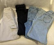 HM och Lindex Jeanspaket - Storlek 158