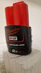 Milwaukee m12 2 amp