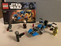 Lego star wars  Bounty Hunter Speeder Bik Battle Pack 