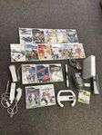 Nintendo Wii paket med 17 spel mm. 