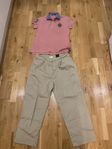 Ralph Lauren piké Medium + Chinos från HM stl 42