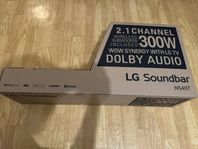 LG NS40T Soundbar med Subwoofer – Helt Ny, Oöppnad