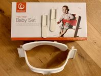 Stokke Tripp Trapp Baby Set + tippskydd (vit)