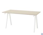 Skrivbord IKEA Trotten 160x80 GRÅ/BEIGE