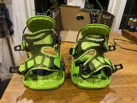 Flow Micron Junior Snowboard Bindings. Storlek M