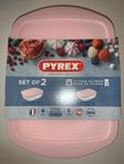 Helt nya Pyrex ungsfasta formar med lock 2,5 l + 1,1 l