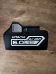 Hitachibatteri 6.0Ah