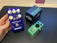 Wampler Pantheon Overdrive och Ibanez Tube Screamer Mini